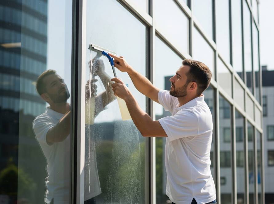 Chateau Cleaning Services exterior window cleaning service