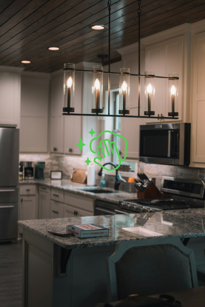 Specialty cleaning kitchen