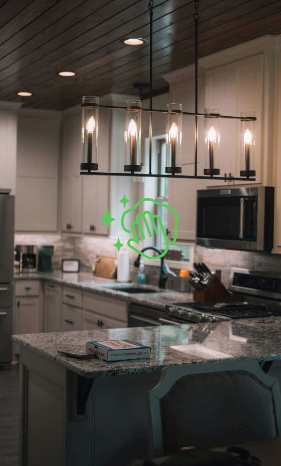 Specialty cleaning kitchen